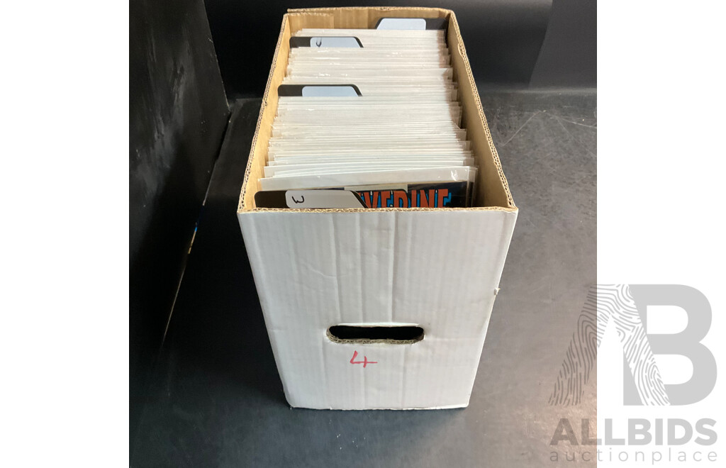 Collection of Comic Book Included Wolverine, X Force, X Men, Young Blood and More
