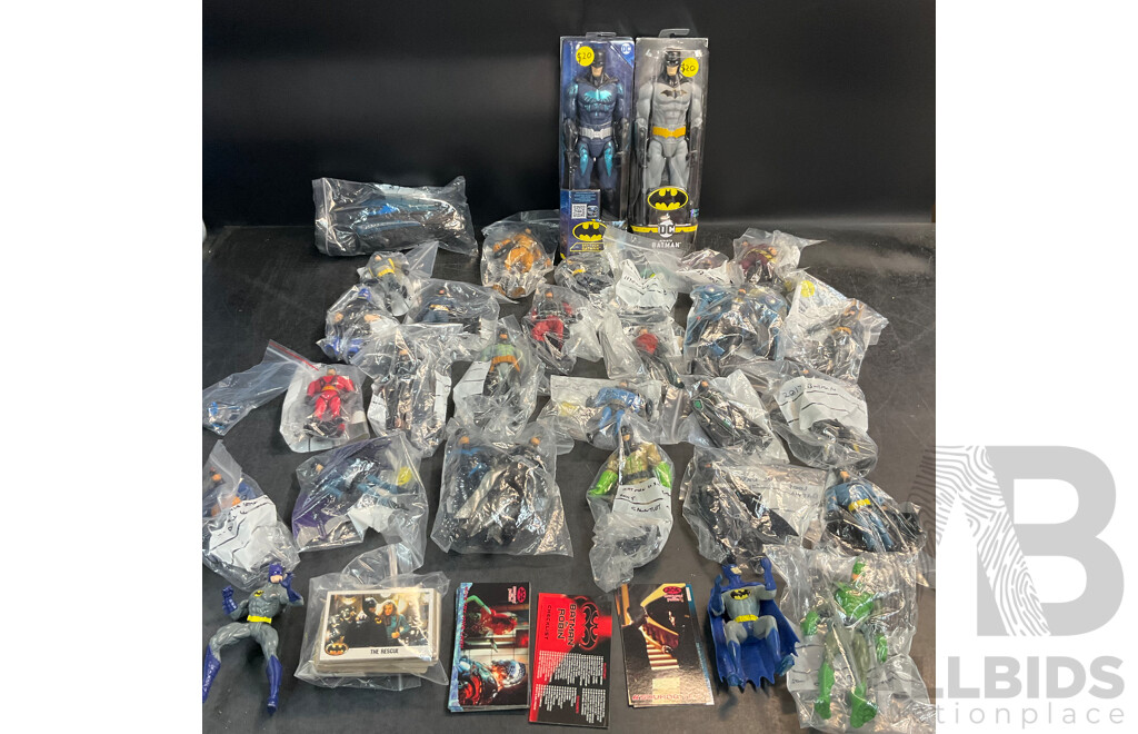 BATMAN Collectible Firures & Cards