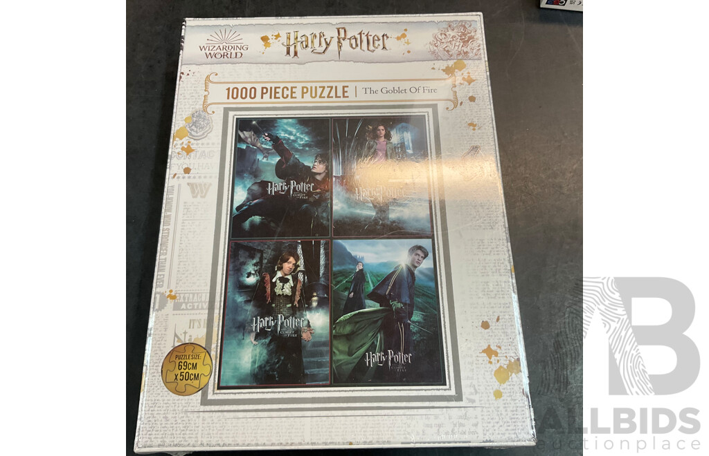 Assorted Board Game, Puzzle & Action Figure Included WWE, Harry Potter, Kong & More