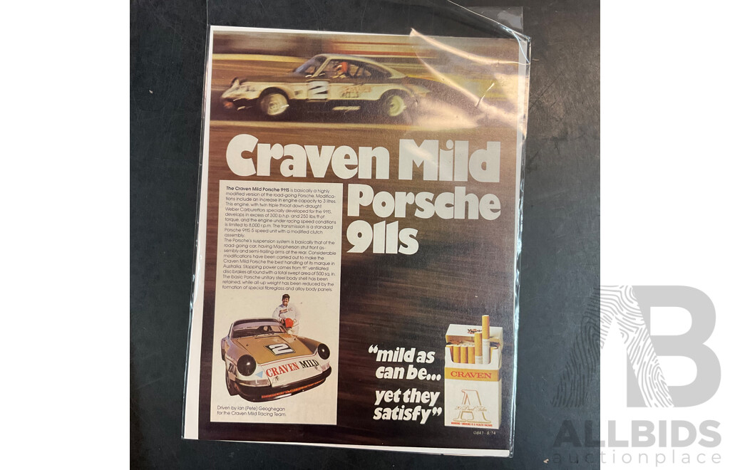 Vintage Collection of Vehicle-Related Flyers, Magazine Pages, and Newspapers