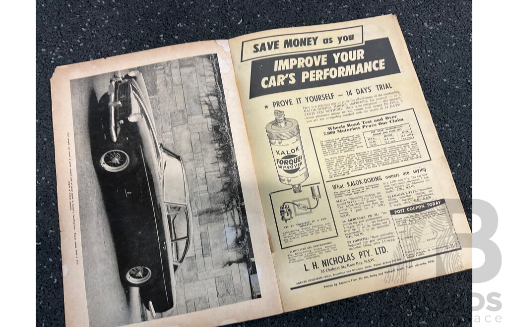 Collection of 14 50s Vintage Magazines,  Including Modern Motor, Sports Cars, Worlds Fastest Sports Cars, Motor Racing, the Autocar and the Motor