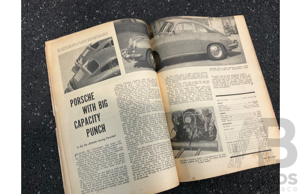 Collection of 14 50s Vintage Magazines,  Including Modern Motor, Sports Cars, Worlds Fastest Sports Cars, Motor Racing, the Autocar and the Motor
