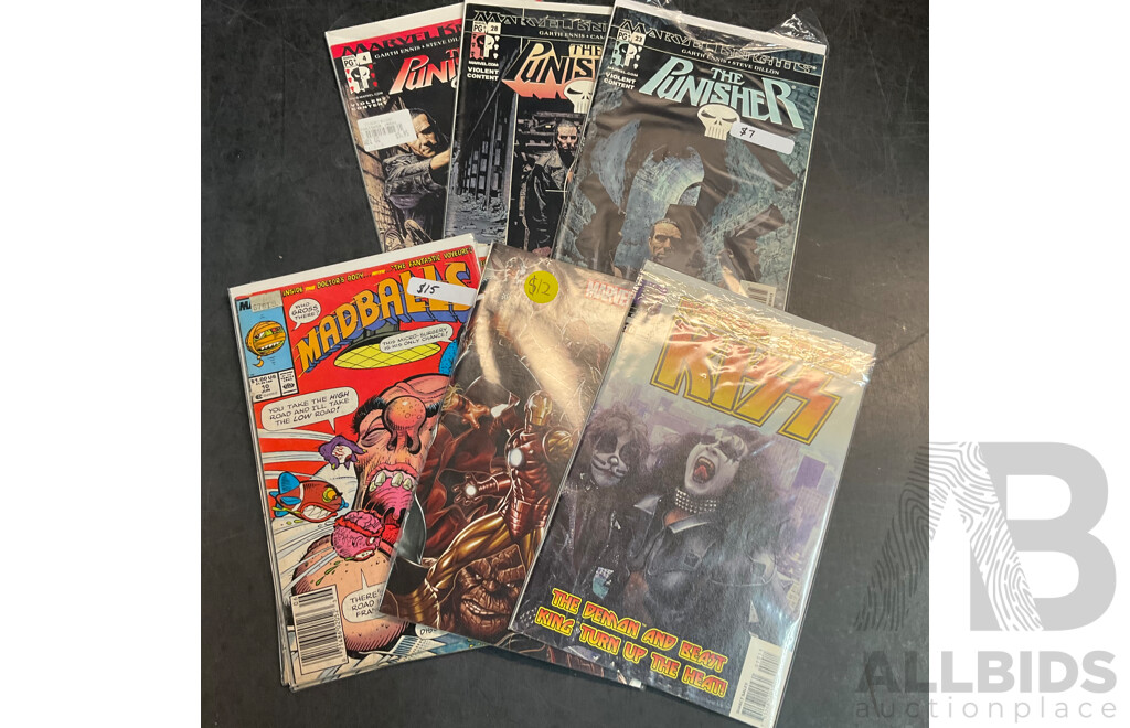 Collection of Comic Book Included Star Trek, She Hulk, Steeltown and More