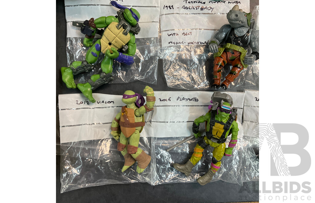 Collection of NINJA TURTLES Action Figure