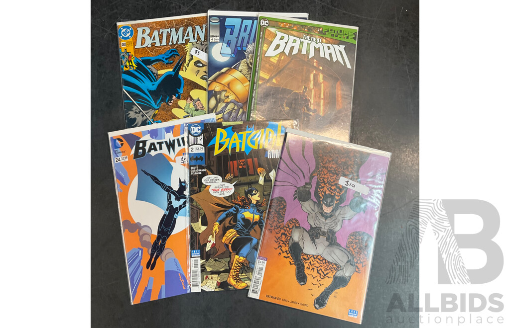 Collection of Comic Book Included Avengers, Batman,Captain America and More
