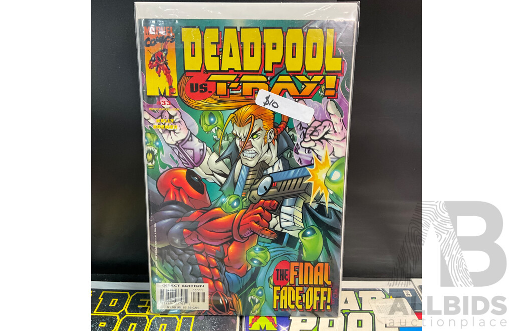 Collection of DEAD POOL Comic Book - Lot of 13