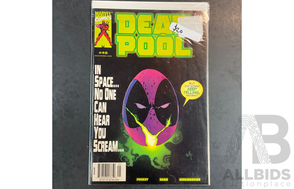 Collection of DEAD POOL Comic Book - Lot of 13