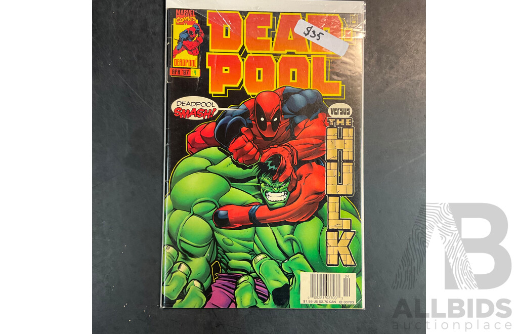 Collection of DEAD POOL Comic Book - Lot of 13
