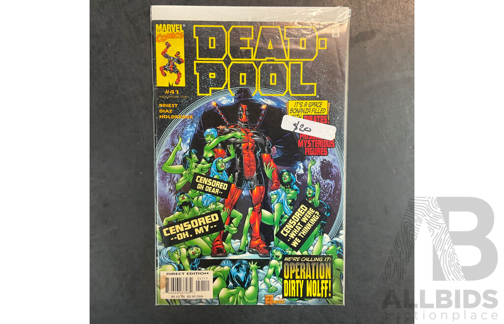 Collection of DEAD POOL Comic Book - Lot of 13