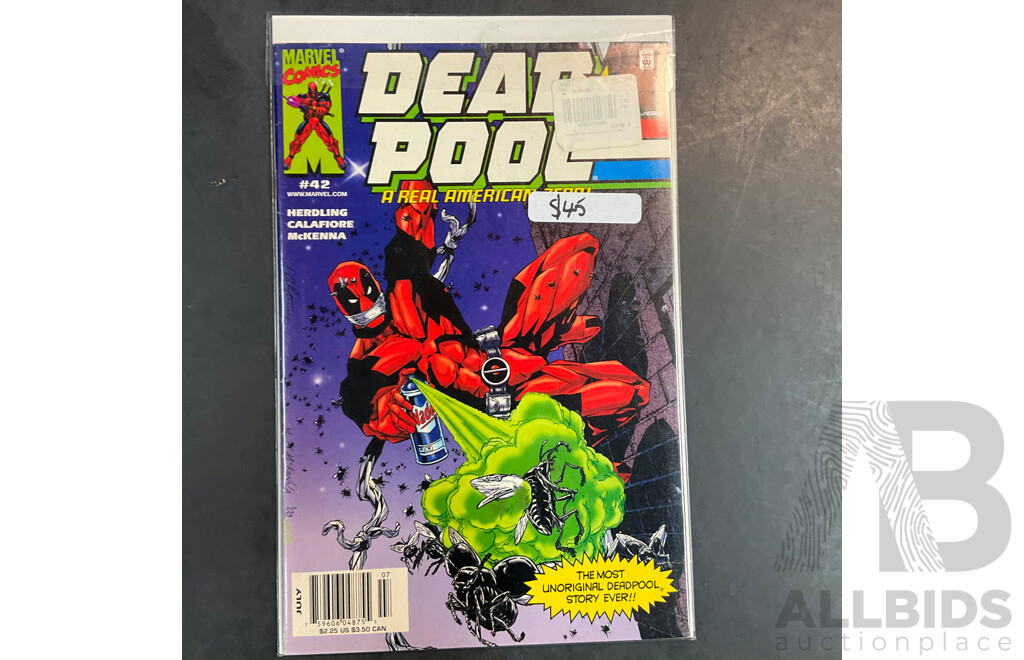 Collection of DEAD POOL Comic Book - Lot of 13