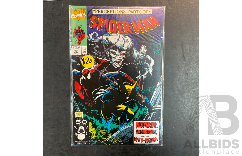 Collection of Spider Man Comic Book - Lot of 17