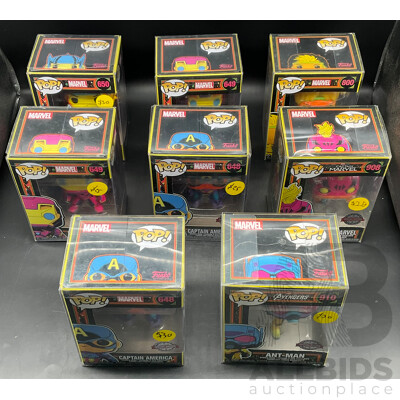 Marvel Pop! Collectable Figurines - Lot of 8 - ORP $239.99
