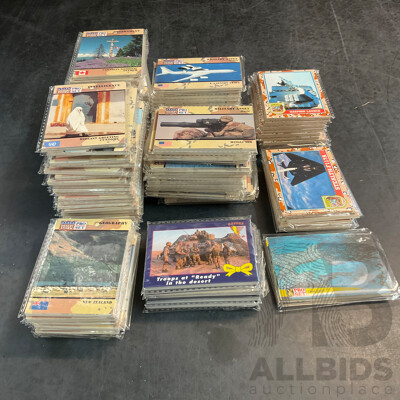 Bulk of Desert Storm Pro Set Trading Cards