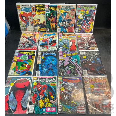 Collection of Spider Man Comic Book - Lot of 17