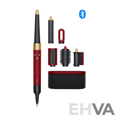 Dyson (596925) Airwrap I.d. Multi-Styler and Dryer | Complete Long (Red Velvet/Gold) LIMITED EDITION - ORP $849 (Includes 1 Year Warranty From Dyson)