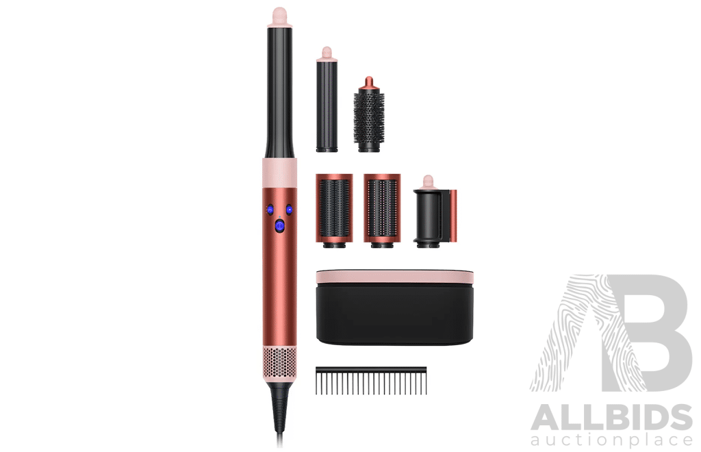 Dyson (581830) Airwrap Multistyler Dryer Complete Long Strawberry Bronze/Blush Pink  - ORP $799.99 (Includes 1 Year Warranty From Dyson)
