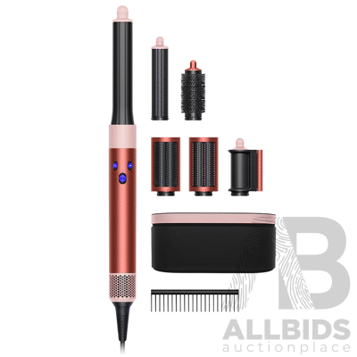 Dyson (581830) Airwrap Multistyler Dryer Complete Long Strawberry Bronze/Blush Pink  - ORP $799.99 (Includes 1 Year Warranty From Dyson)