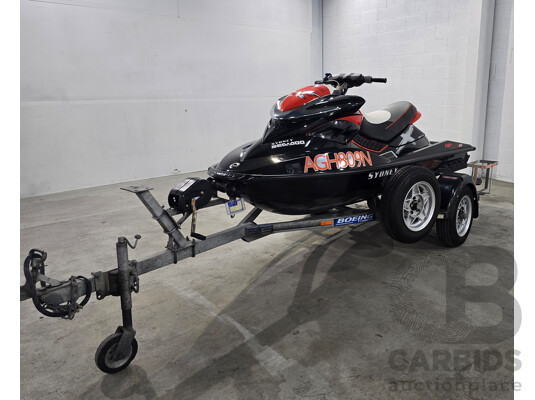2011 Seadoo RXP-X 255 RS Personal Watercraft Dragon Red/ Black Supercharged 1494cc - On Trailer