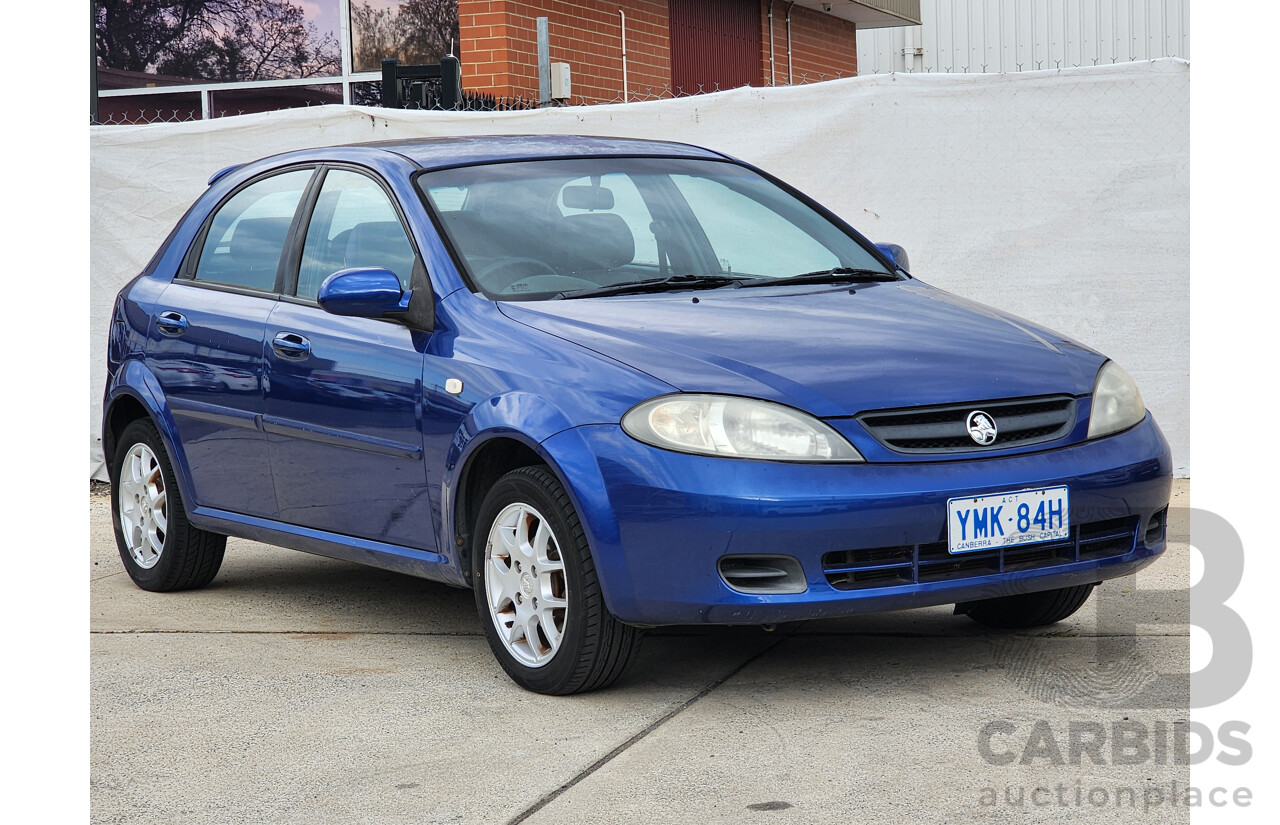 11/2007 Holden Viva  JF MY07 5d Hatchback Blue 1.8L