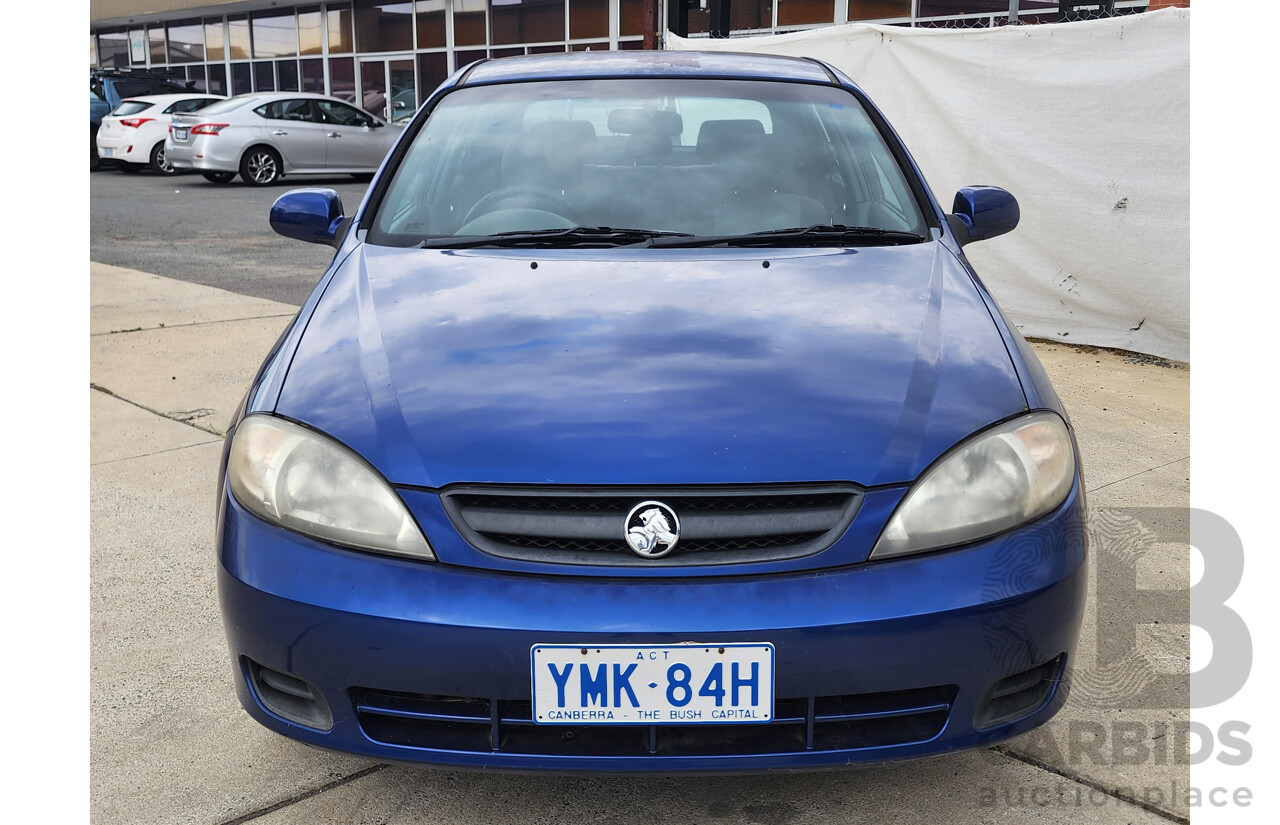 11/2007 Holden Viva  JF MY07 5d Hatchback Blue 1.8L
