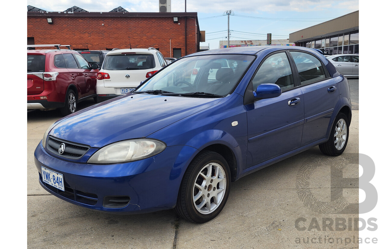 11/2007 Holden Viva  JF MY07 5d Hatchback Blue 1.8L
