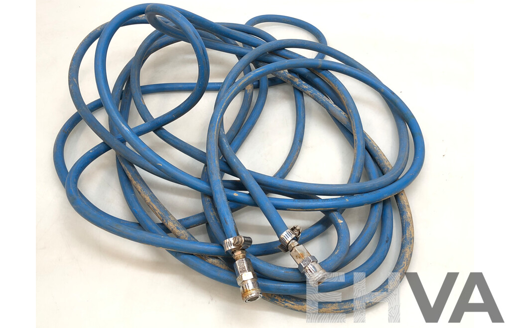 10mm Compressed Air Hose with Nitto Fittings(approx 13 Meters)