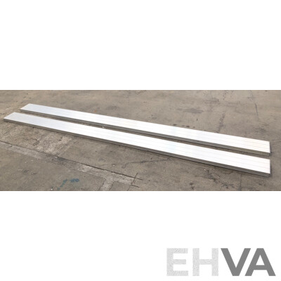 Bailey Four Meter Aluminium Planks - Lot of Two