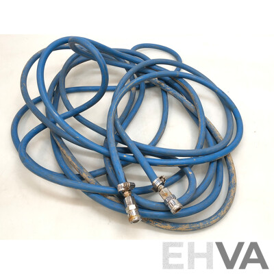 10mm Compressed Air Hose with Nitto Fittings(approx 13 Meters)