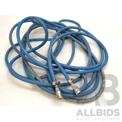 10mm Compressed Air Hose with Nitto Fittings(approx 13 Meters)