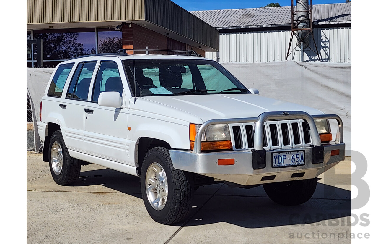 7/1997 Jeep Grand Cherokee Limited (4x4) ZG 4d Wagon White 4.0L