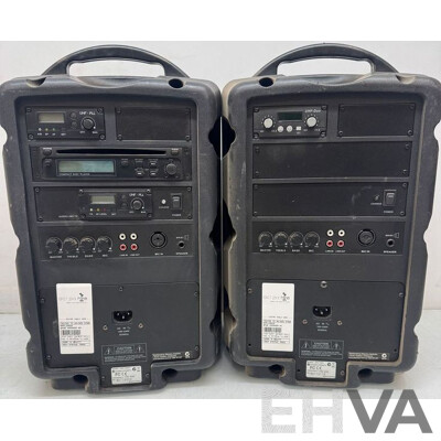 Okayo Wireless 50W Sound System - Lot of 2