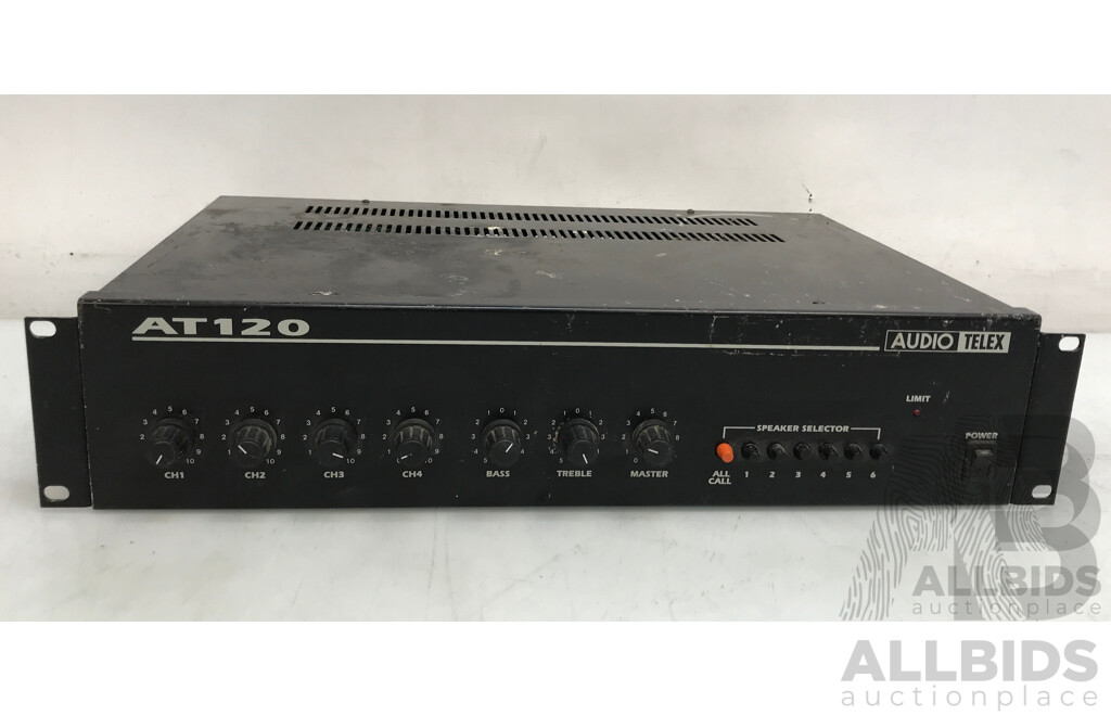 Audio Telex (AT120) PA Amplifier