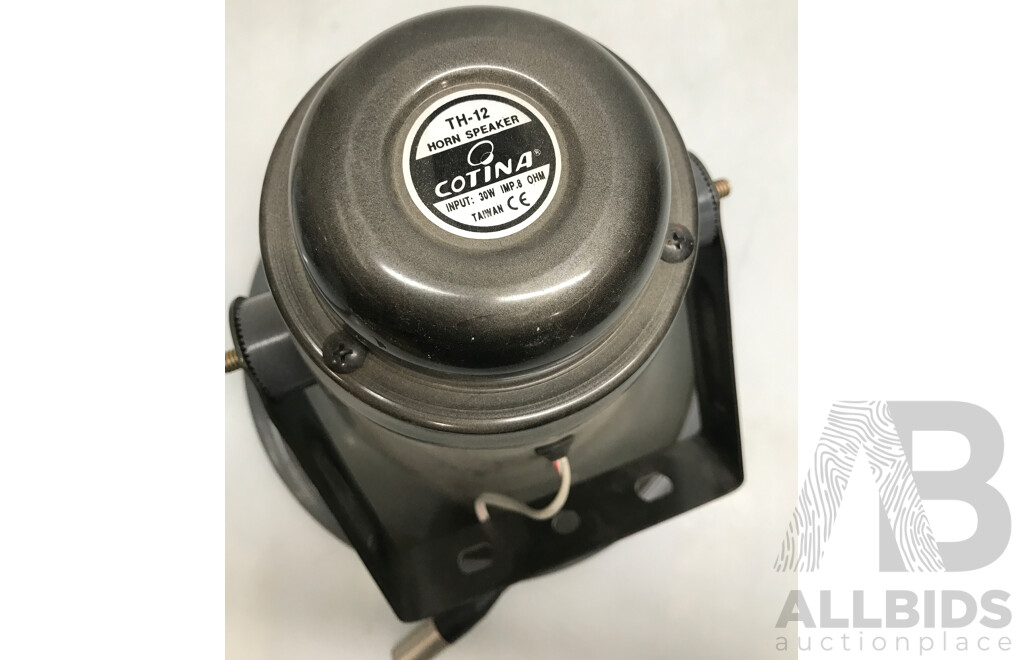 Cotina (TH-12) Horn Speakers
