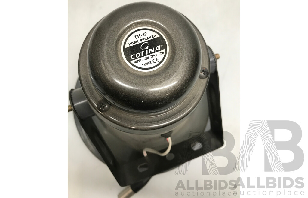 Cotina (TH-12) Horn Speakers