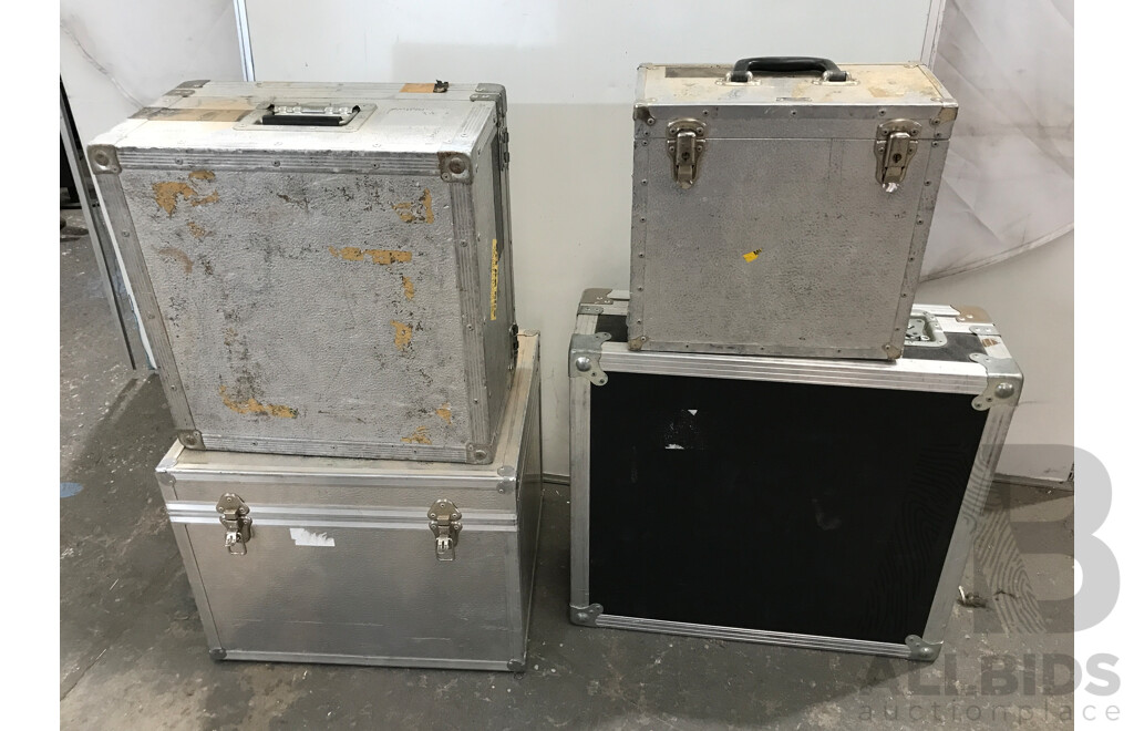 Assorted Road Cases - Lot of 4
