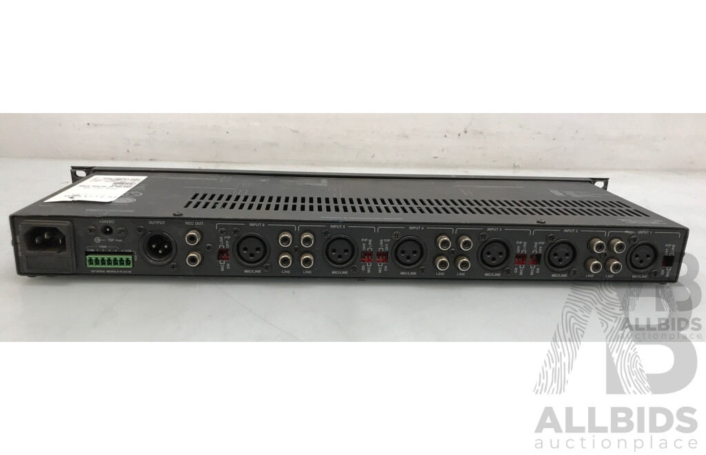Australian Monitor (MX61) 6 Channel Mono Mixer