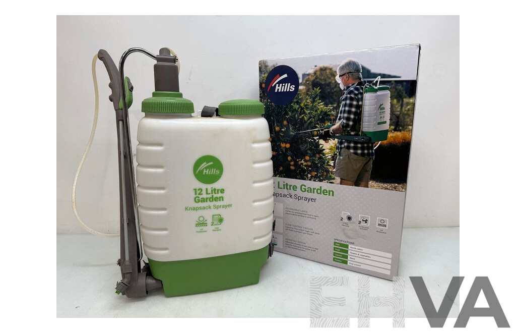 Hills 12 Ltr Garden Knapsack Sprayer