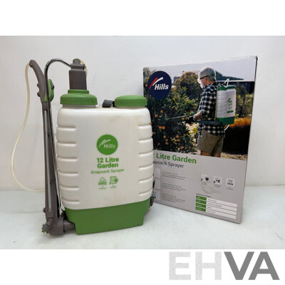 Hills 12 Ltr Garden Knapsack Sprayer