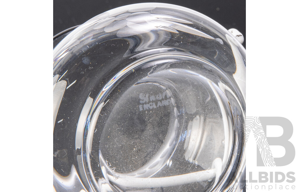 Collection Pieces Comprising Stuart Crystal Posy Vase, Two Royal Albert Winsome Dishes, Royal Doulton Pin Dish and Swinerton's Oval Bowl