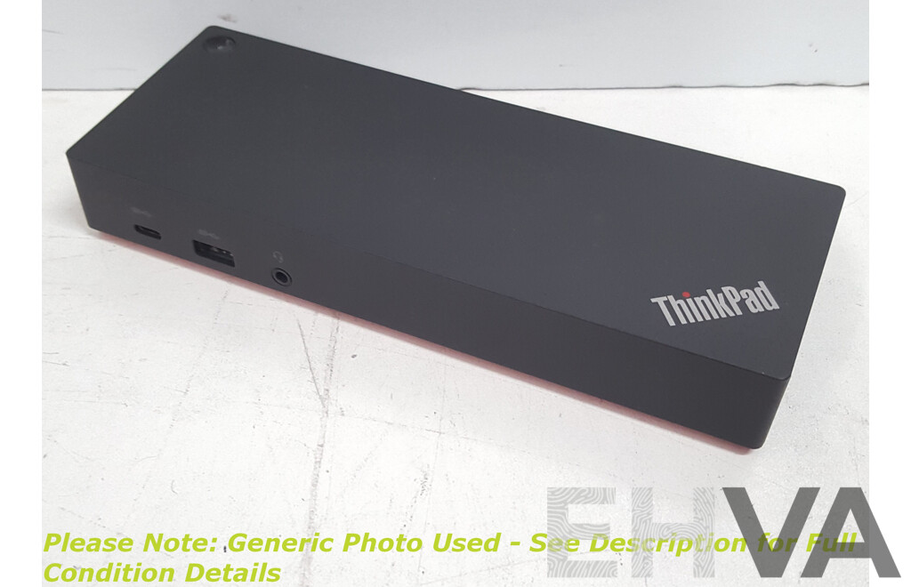 Lenovo (DUD9011D1) ThinkPad Hybrid USB-C with USB-A Dock w/ Power Supply