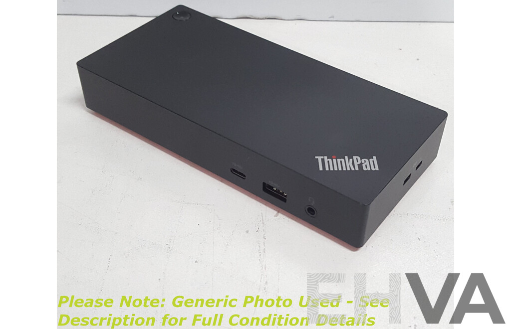 Lenovo (LDA-KP) ThinkPad Universal USB-C Dock w/ Power Supply