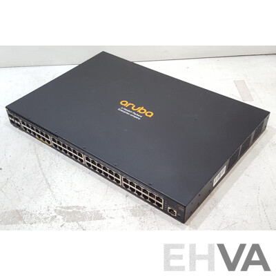 HP Aruba (JL256A) 2930F 48-Port Gigabit PoE+ Switch