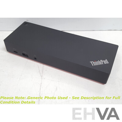Lenovo (DUD9011D1) ThinkPad Hybrid USB-C with USB-A Dock w/ Power Supply