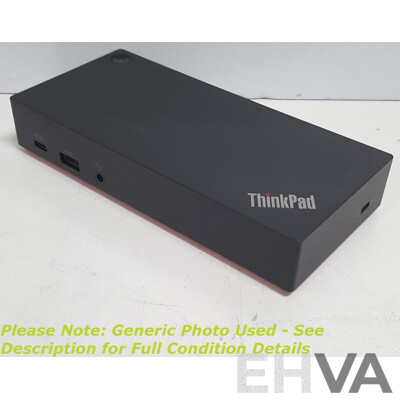 Lenovo (LDC-G2) ThinkPad USB-C Dock Gen2 w/ Power Supply