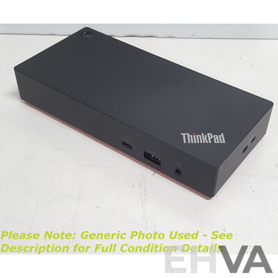 Lenovo (LDA-KP) ThinkPad Universal USB-C Dock w/ Power Supply