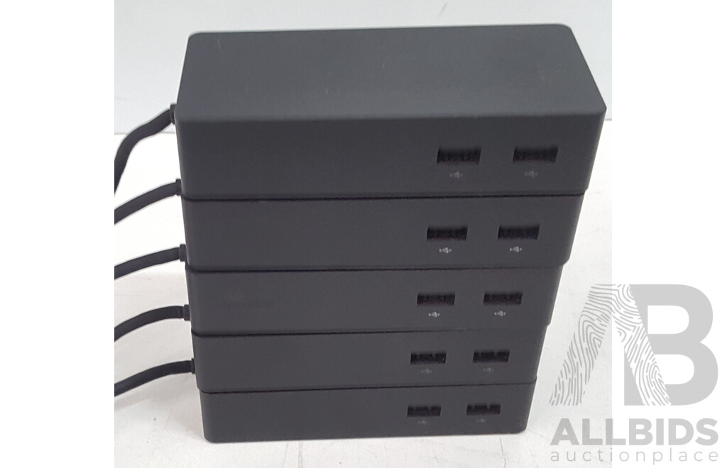 Microsoft (1661) Surface Dock - Lot of Five