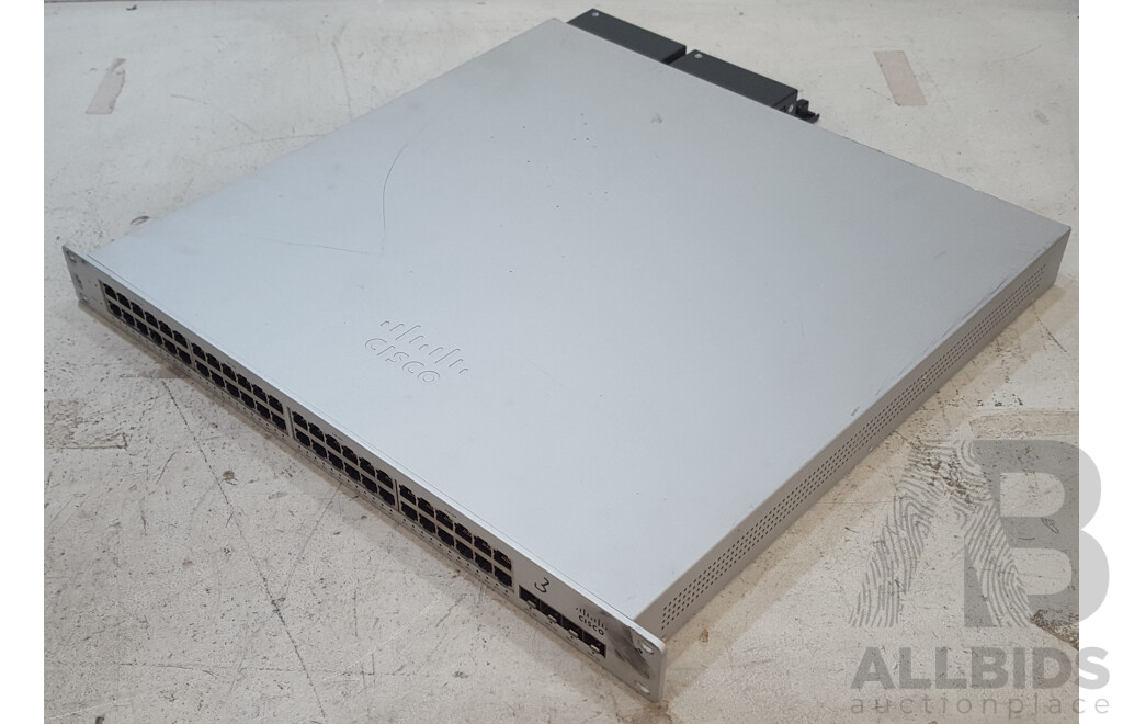 Cisco Meraki (MS320-48FP) Cloud-Managed L3 48-Port Gigabit 740W PoE Switch