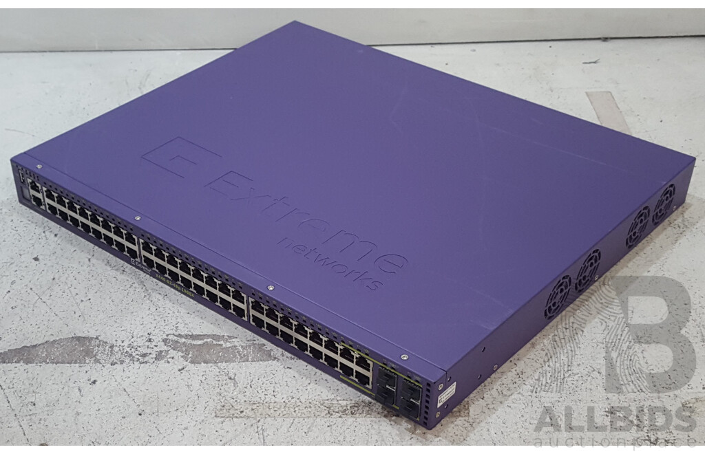 Extreme Networks (X440-G2-48p-10GE4) 48-Port Gigabit PoE+ Switch