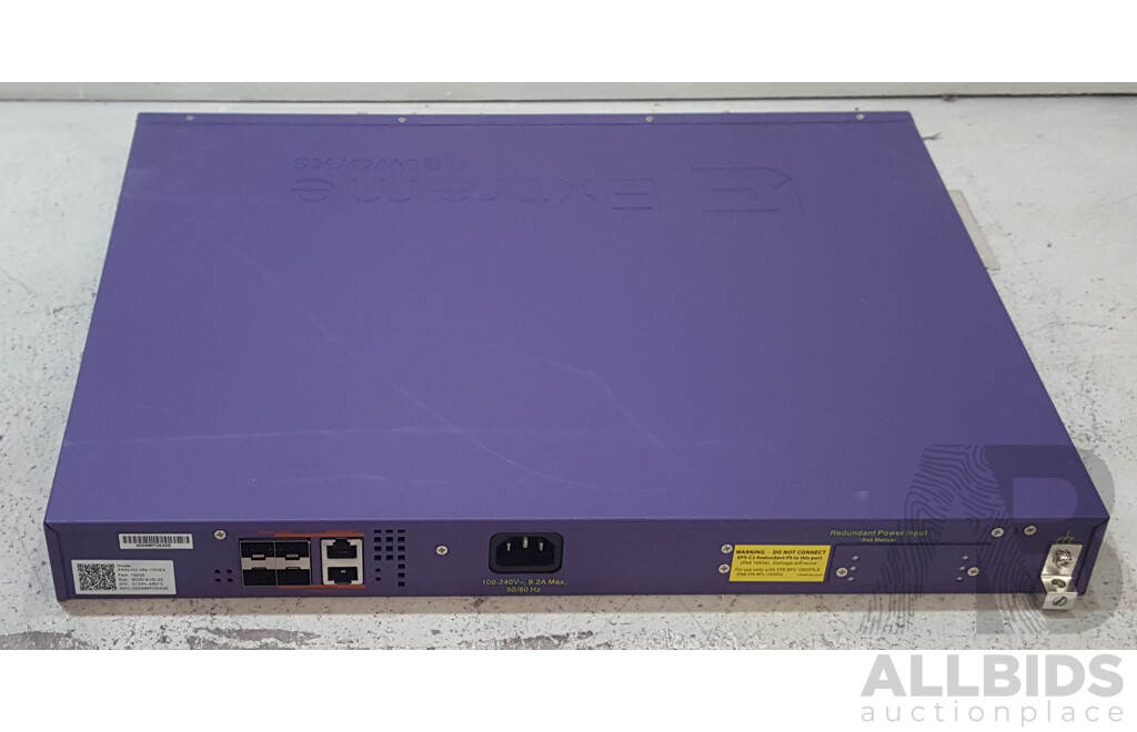 Extreme Networks (X440-G2-48p-10GE4) 48-Port Gigabit PoE+ Switch