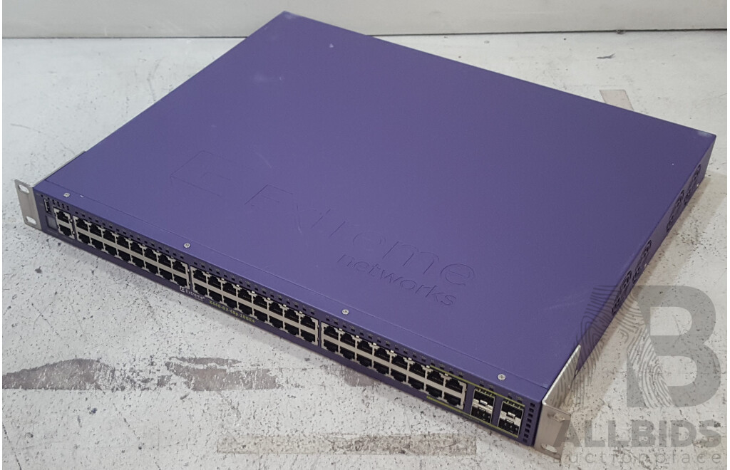 Extreme Networks (X440-G2-48p-10GE4) 48-Port Gigabit PoE+ Switch